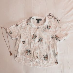 floral button up!